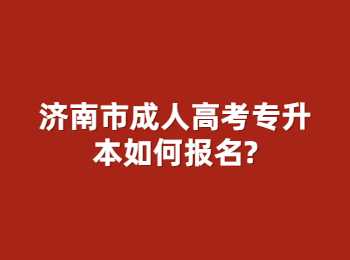 濟南市成人高考專升本